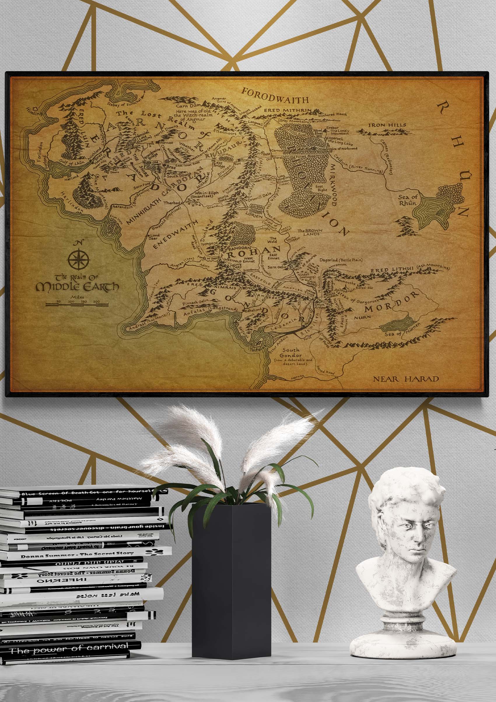 The Lord of the Rings - Middle-Earth Map