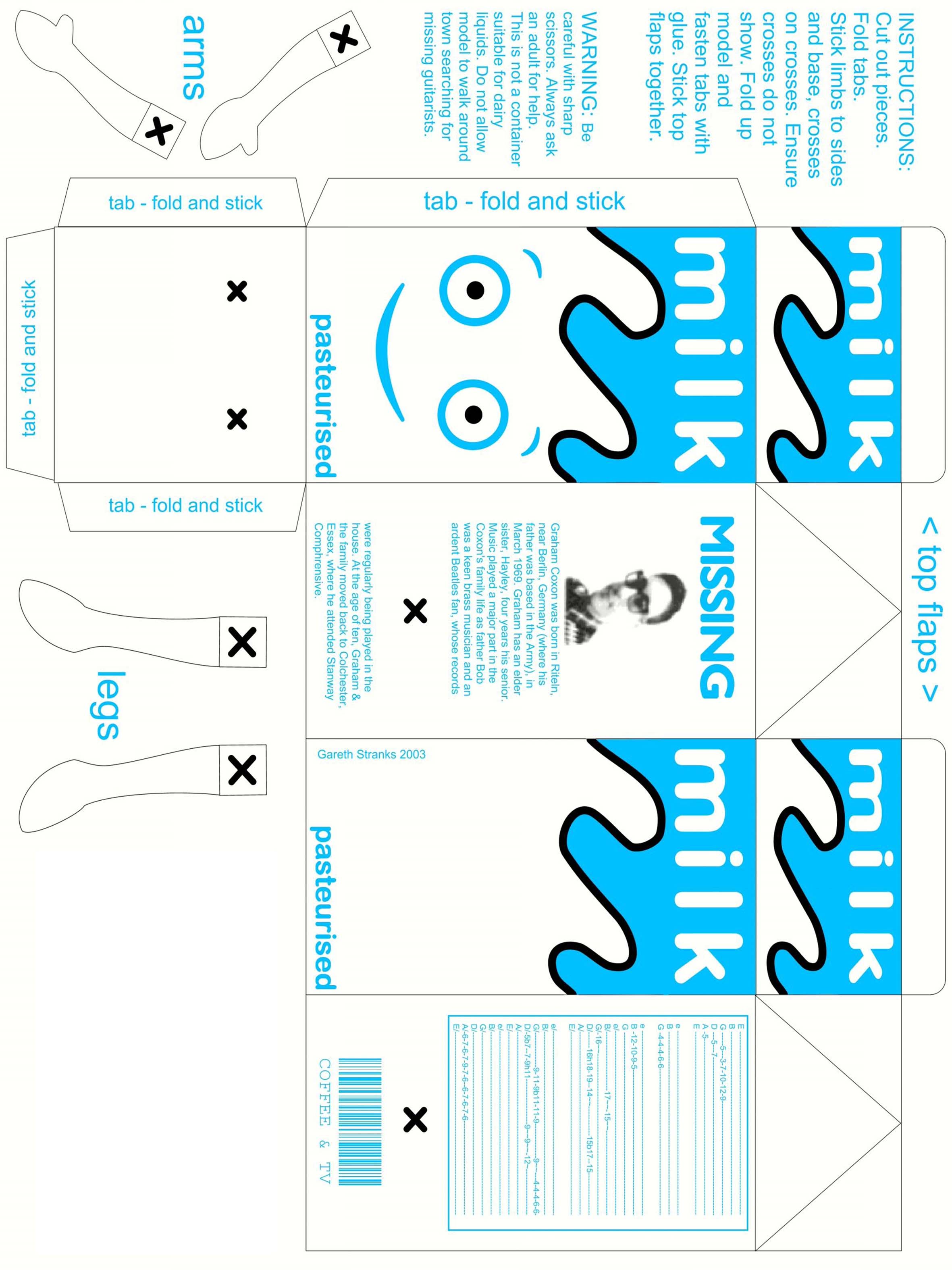 Blur - Coffee & TV Milky (Cut and Paste)