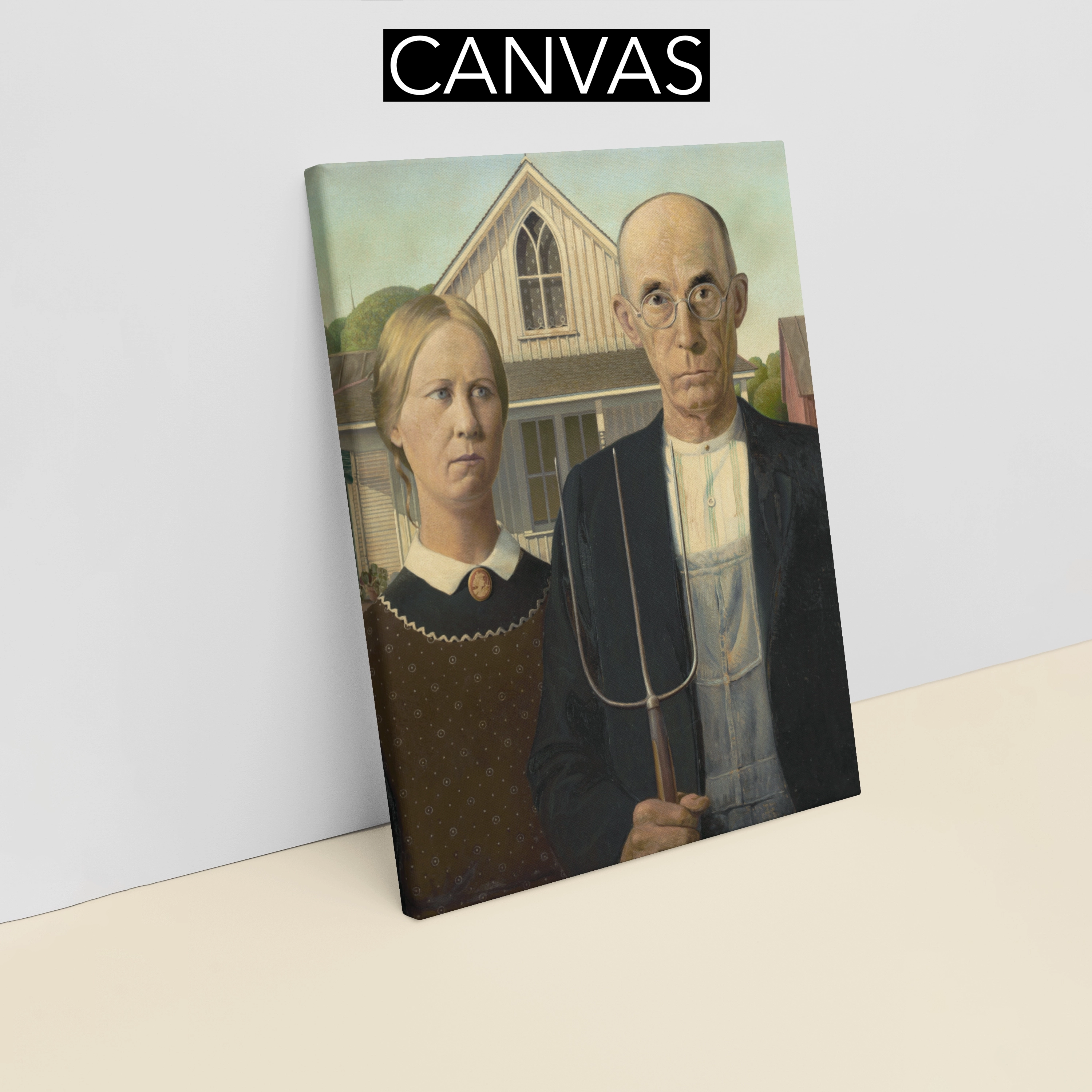 Grant Wood - American Gothic