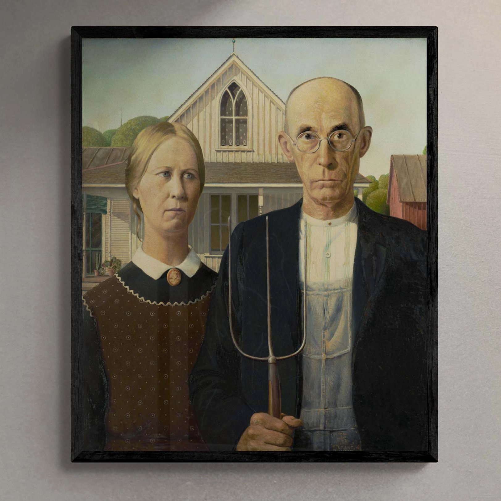 Grant Wood - American Gothic