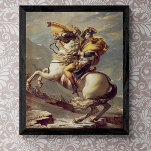 Jacques-Louis David - Napoleon Crossing the Alps
