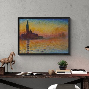 Claude Monet - Saint-Georges Majeur au Crépuscule