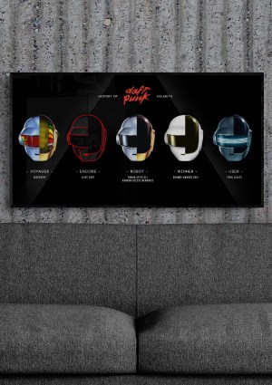 Daft Punk - History of Helmets