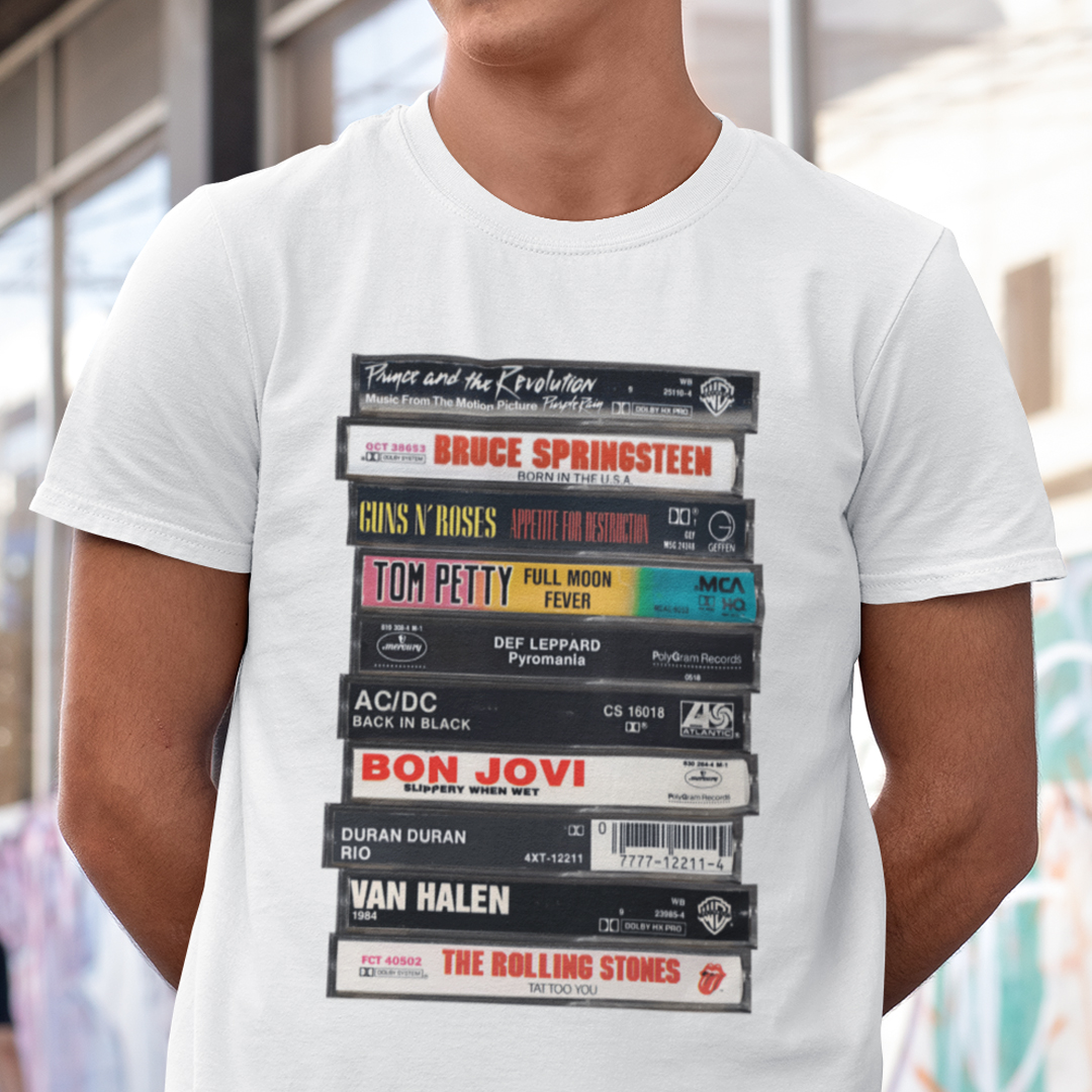 Classic Rock Cassette Stack