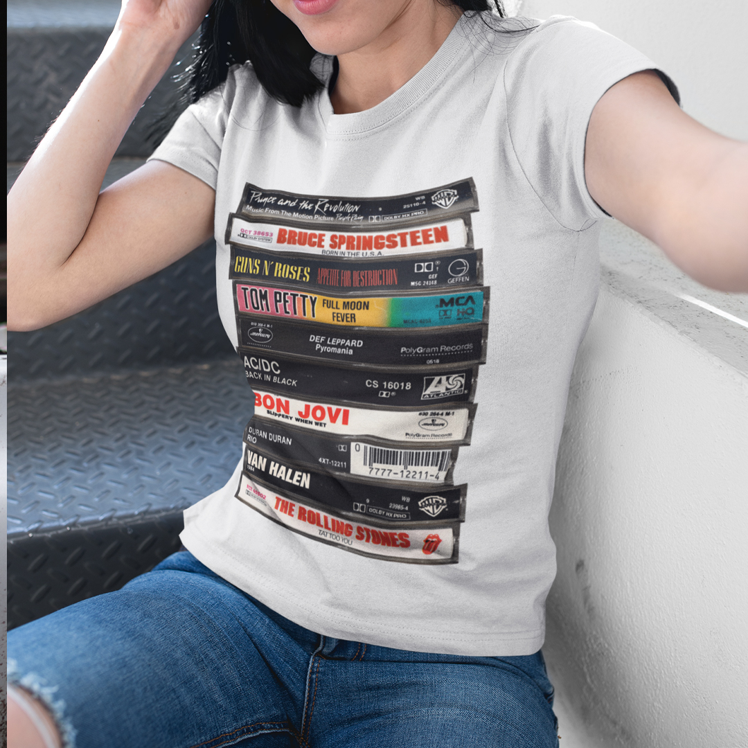 Classic Rock Cassette Stack