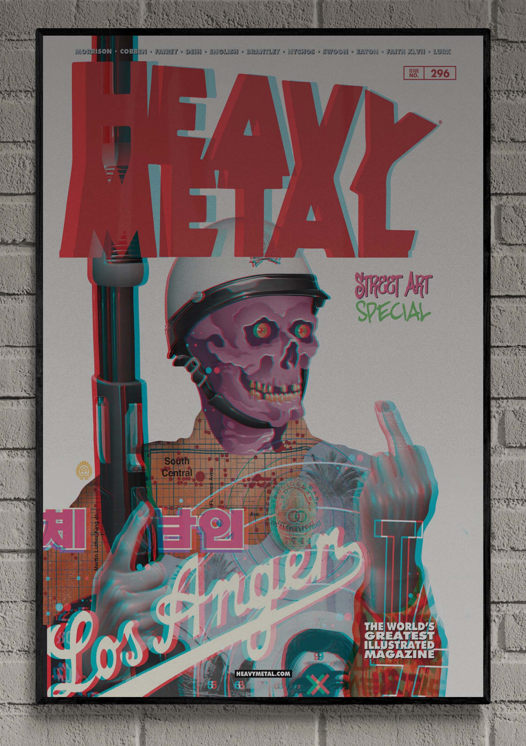 Heavy Metal Magazine Cover 1977