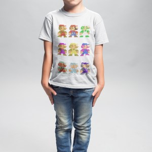 Super Mario Bros. 8-Bit Kids