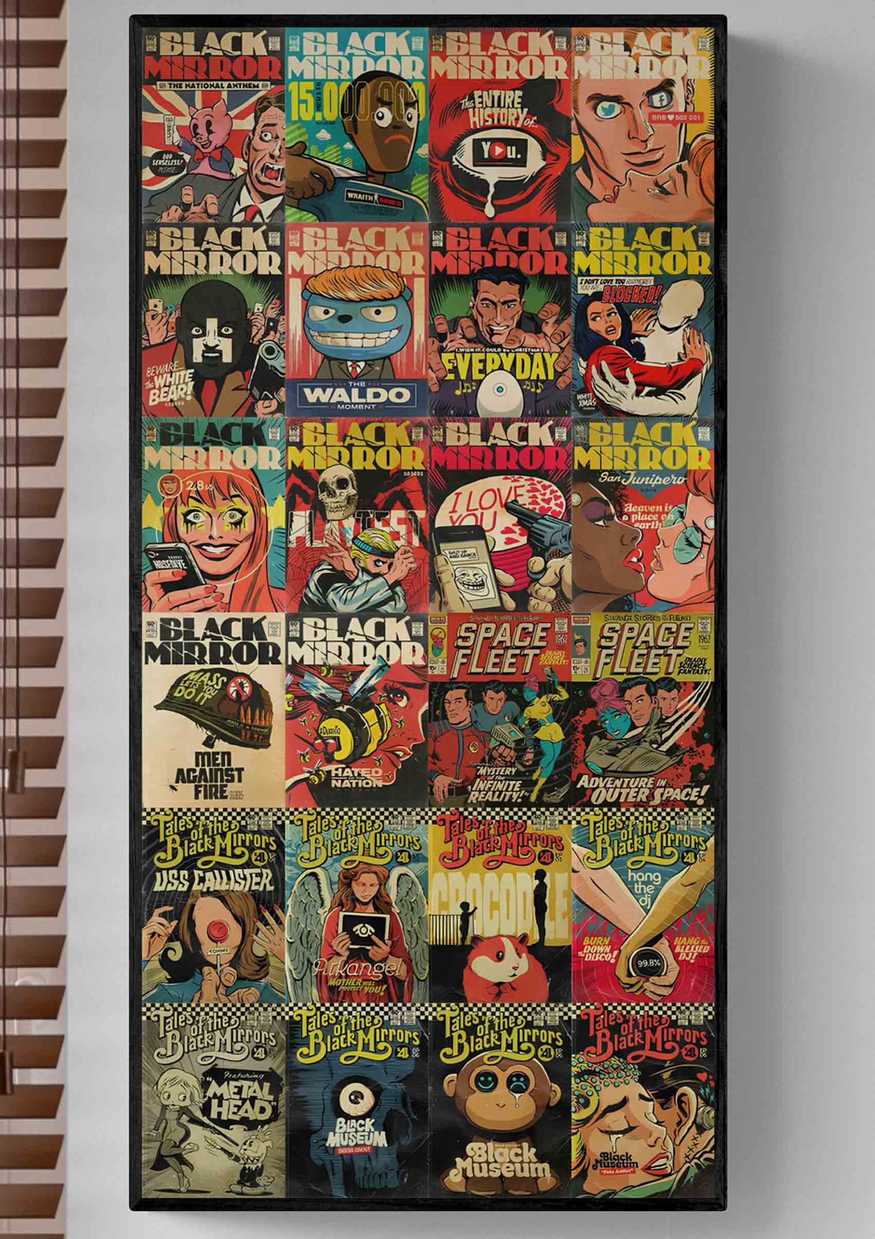 Black Mirror Episode Covers