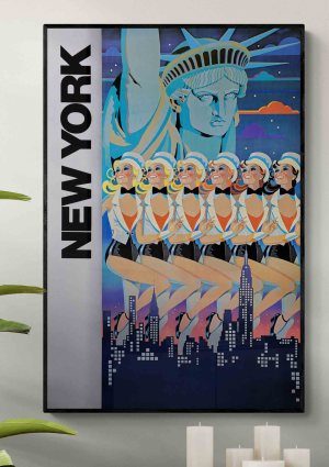 New York City Vintage 70's Ad