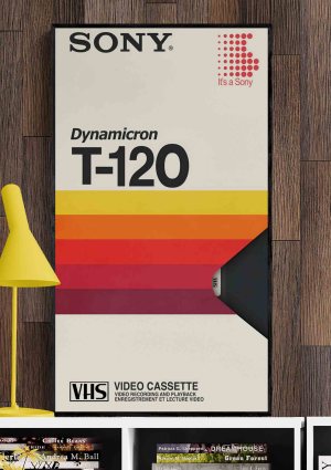 Sony Retro VHS Cassette