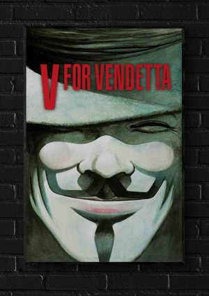 V for Vendetta Graphic Novel Cover