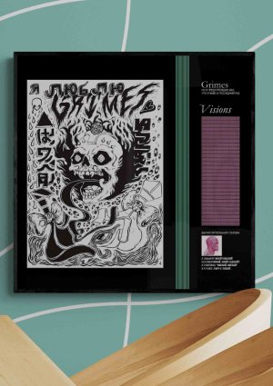 Grimes - Visions Cover
