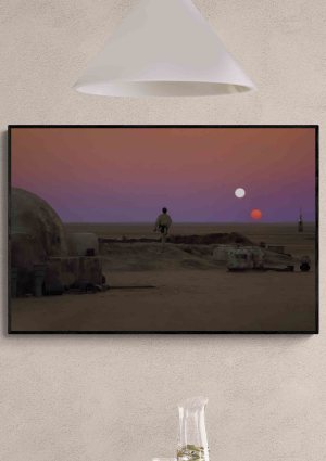 Star Wars IV - Tatooine Sunset