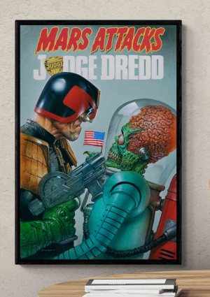 Judge Dredd/Mars Attacks Comic