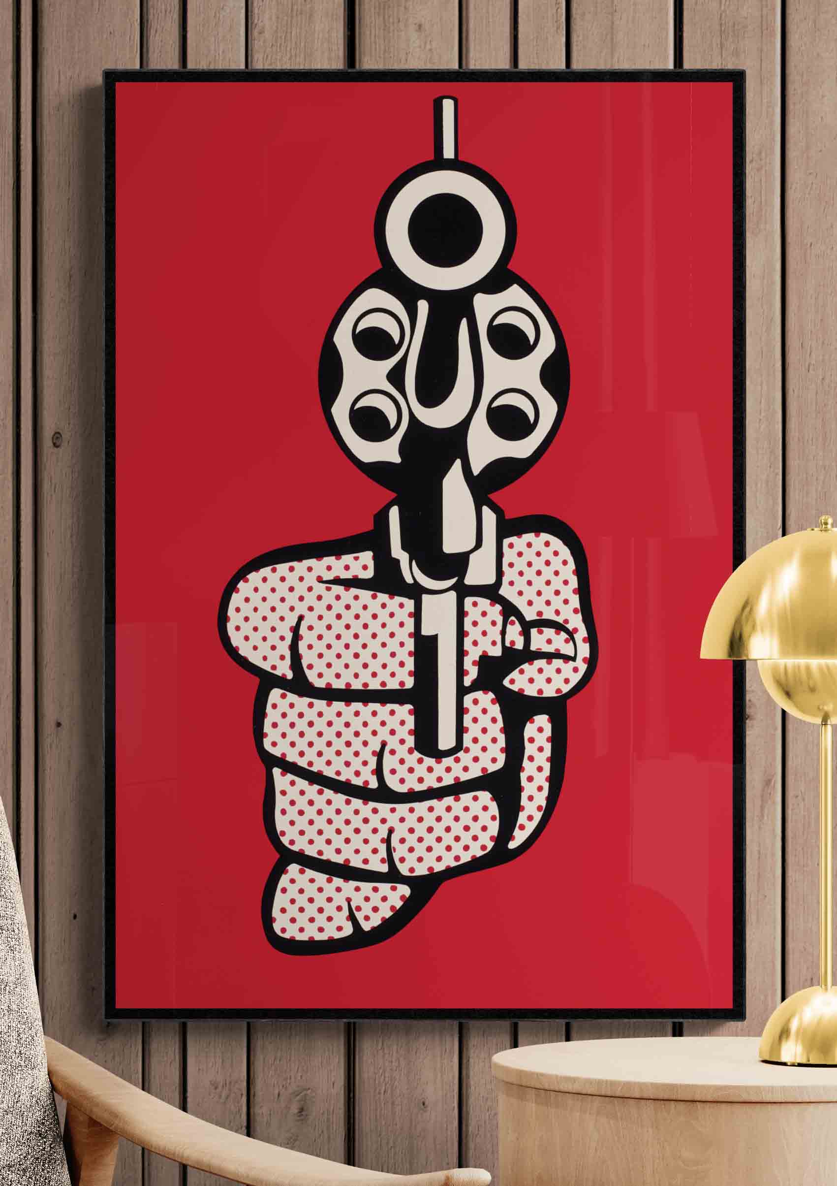 Roy Lichtenstein - Pistol