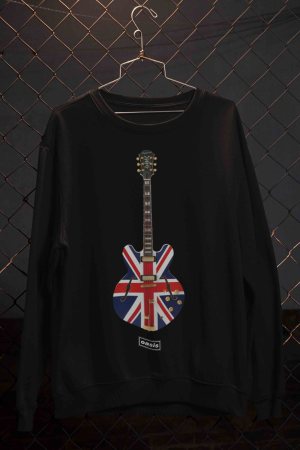 Oasis - Union Jack Guitar Pullover
