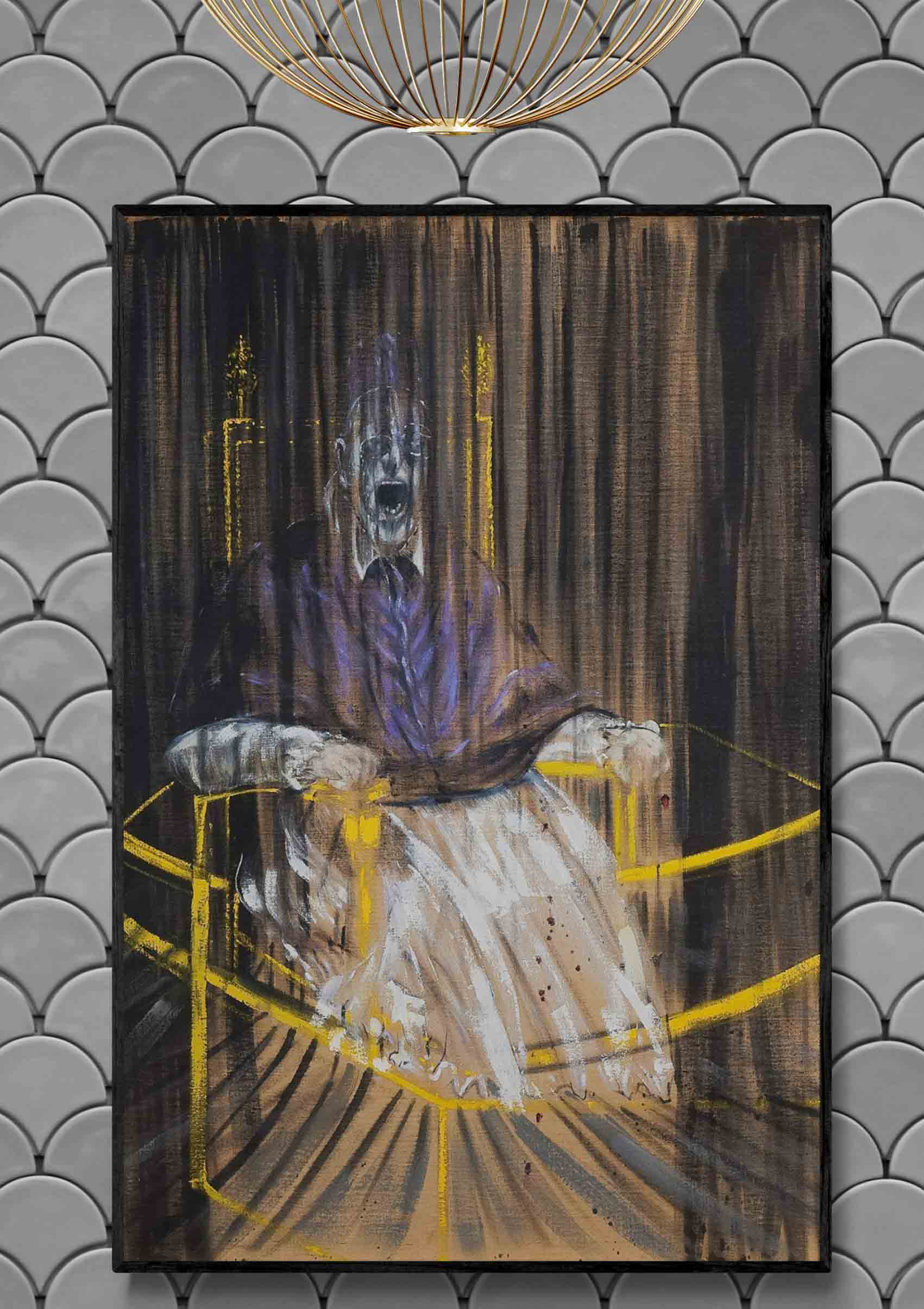 Francis Bacon - Study after Velázquez's Portrait of Pope Innocent X